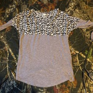 Long Sleeve Pink Tee